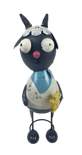 Metall Deko-Figur Schaf 42cm